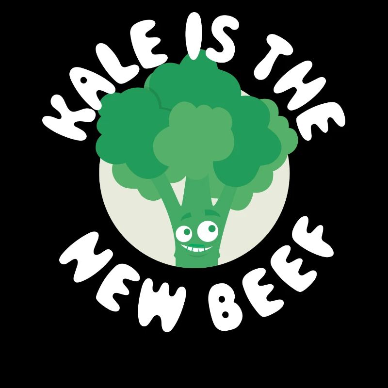 Kale Is The New Beef Vegan Geschenk