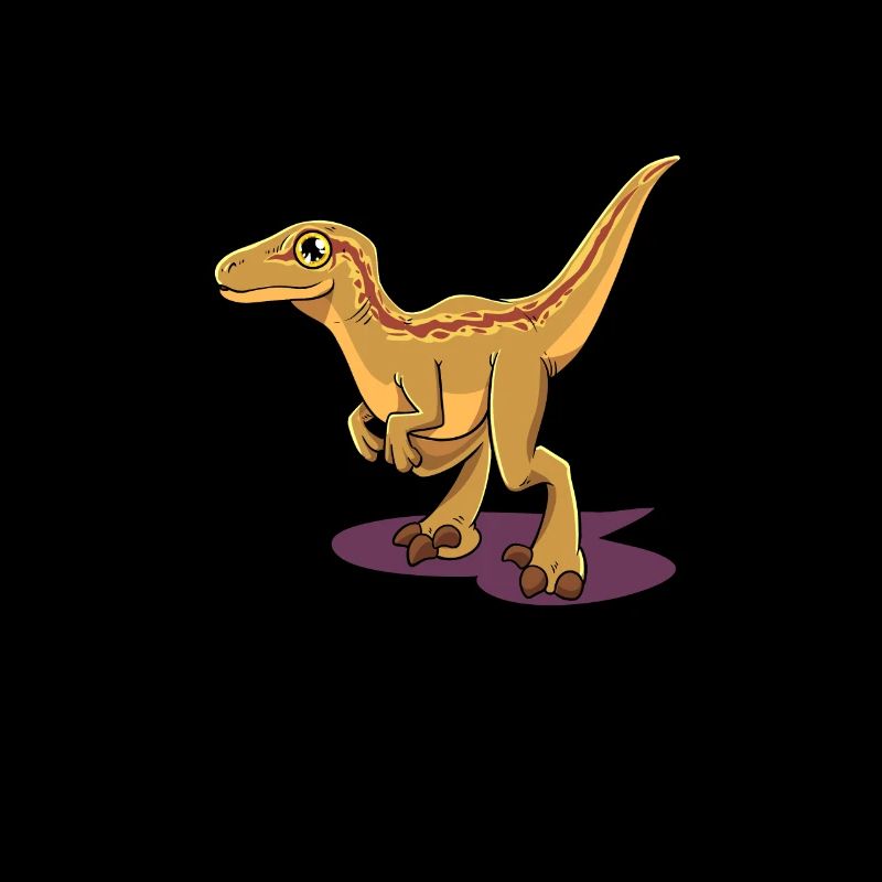 Cartoon Velociraptor