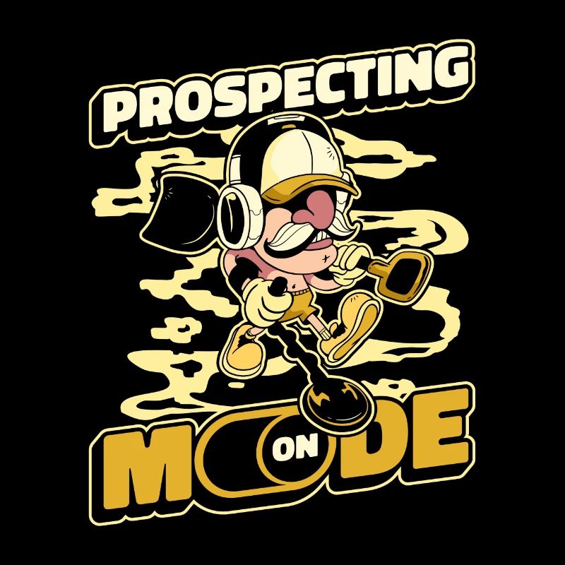 Prospectors Digging Treasure