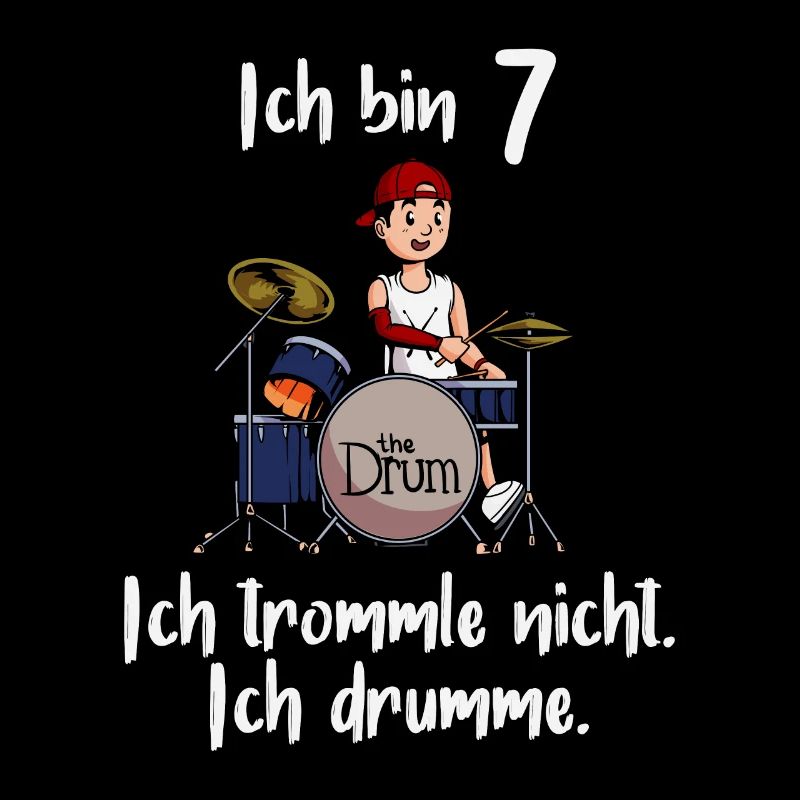 Ich bin 7 - Jungen Schlagzeuger