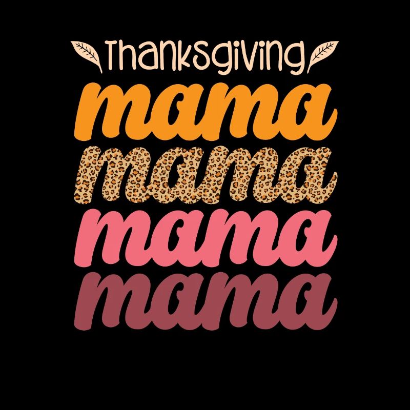 Maman Thanksgiving Saison d’automne Citrouille de dinde