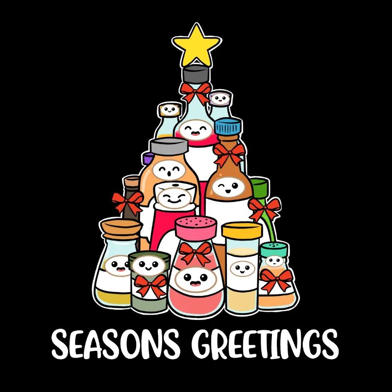 Seasons Greetings Weihnachtsessen Geschenk