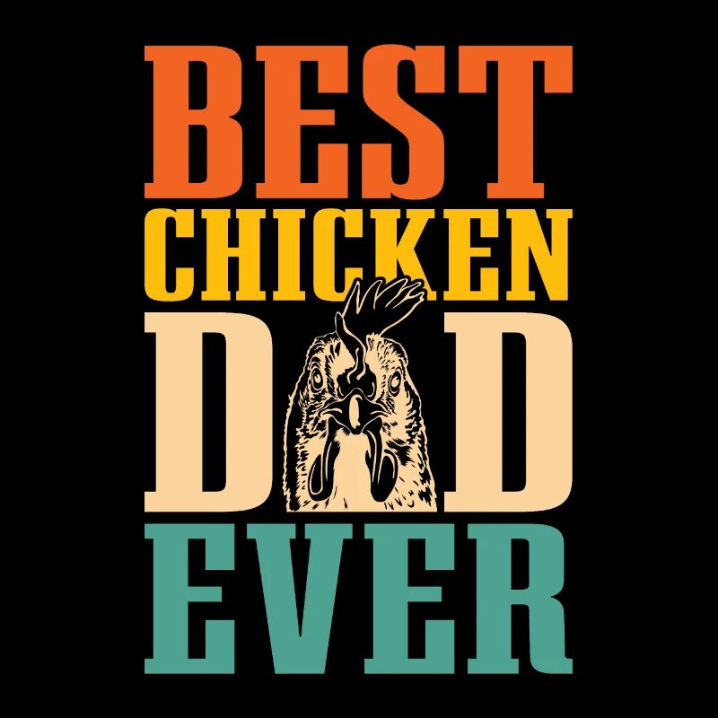 Cock Best Chicken Dad Retro Cocks Cock Lover