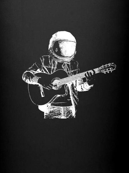 Guitare acoustique Astronaute