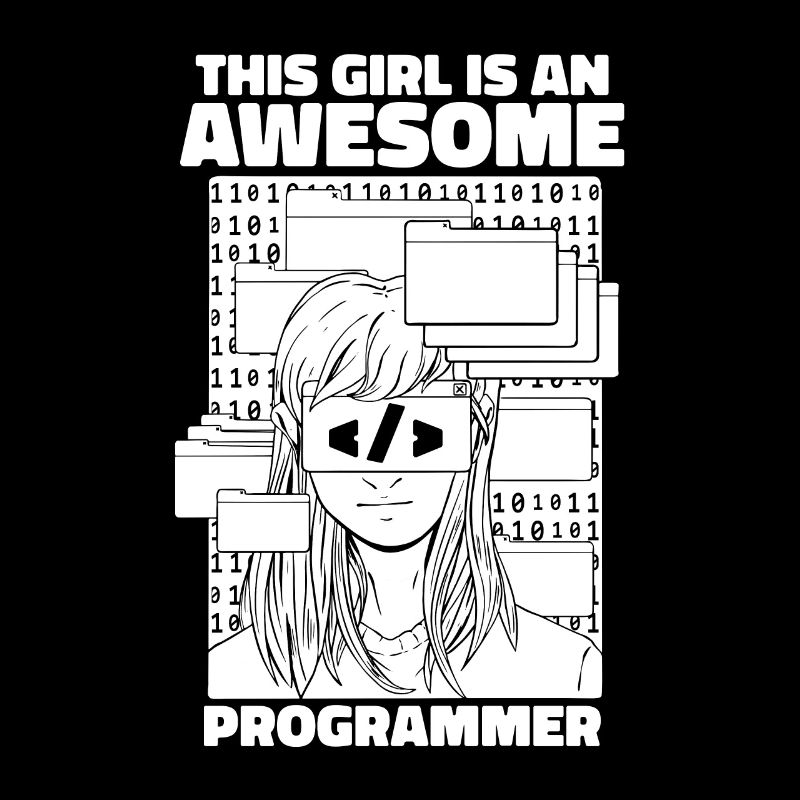 Developer Coder Programmer Girl