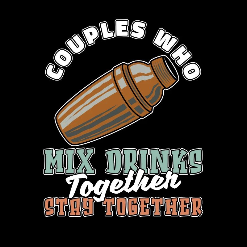 Barkeeper Bartender Paar