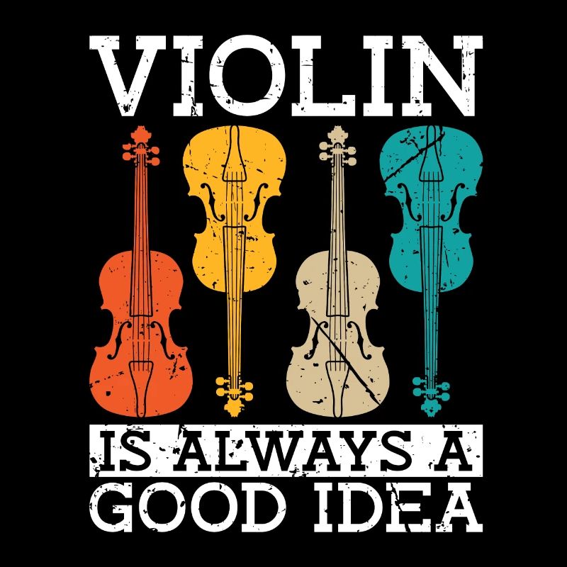 Violin Is Always A Retro Classical Music Violinist
