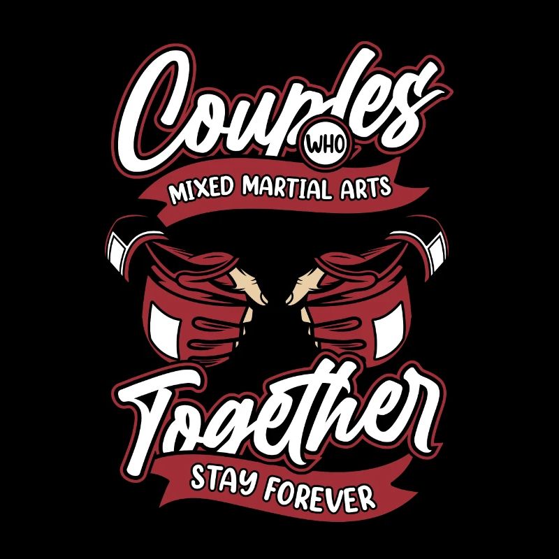 Couple d’arts martiaux mixtes