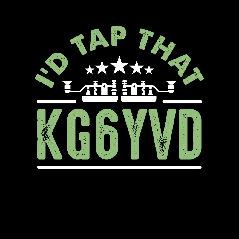 Ham Radio I'd Tap That Antenna Ham Radio Operator