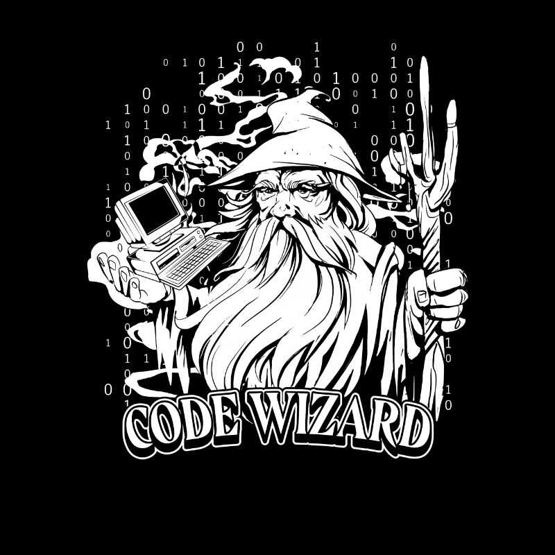 Entwickler Coder Programmierer Magier