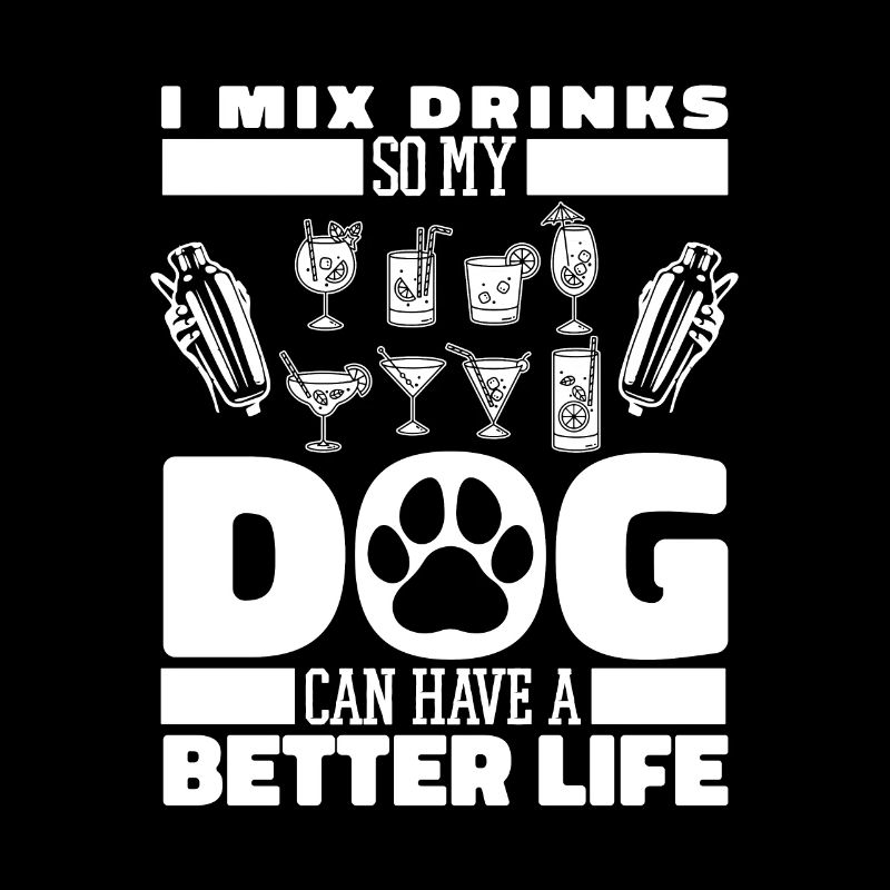 Barkeeper Bartender Hund