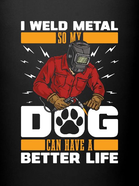 Chien forgeron métallurgiste