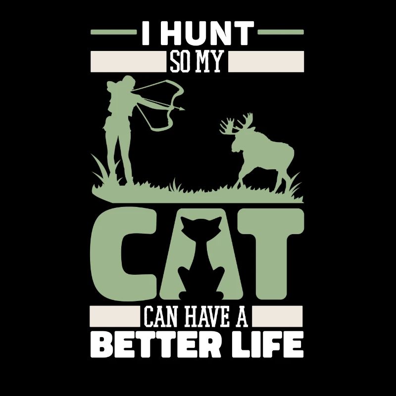Bow Hunting Bow Hunter Cat