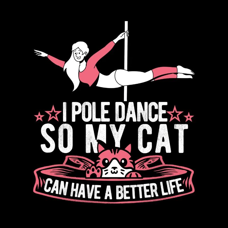 Pole Dancing Katze
