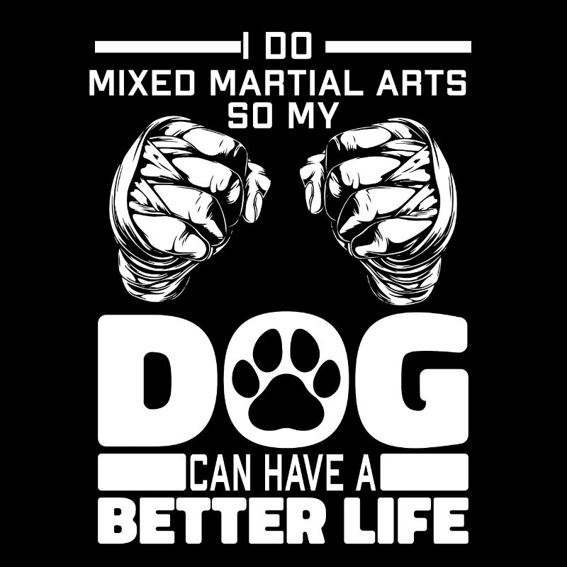 Chien d’arts martiaux mixtes