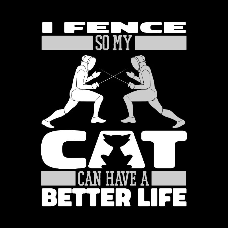 Fechten Fechter Katze