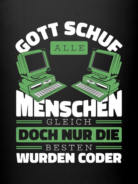 Entwickler Coder Programmierer Gott