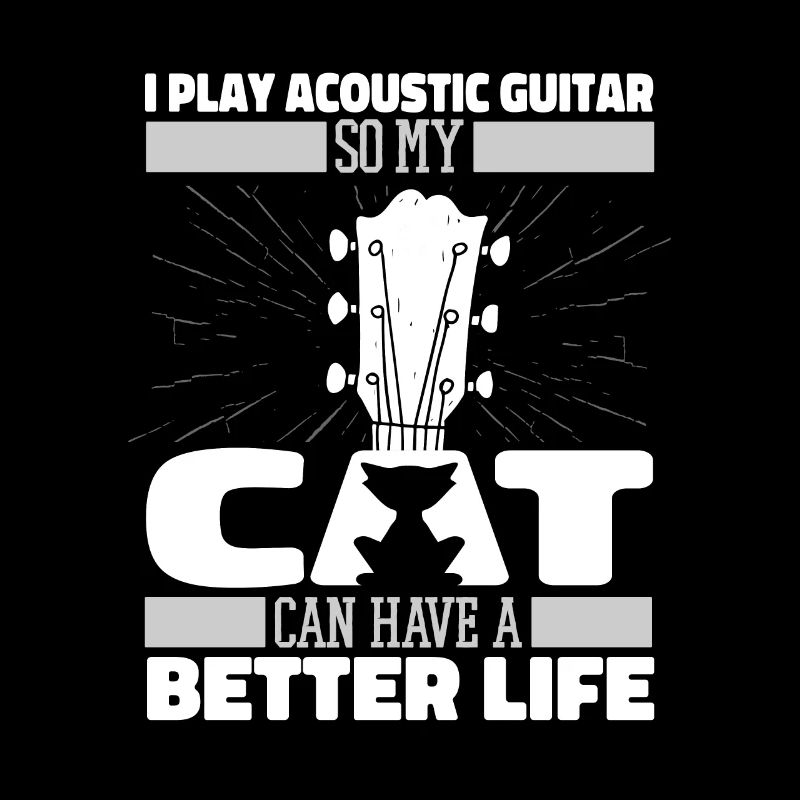 Guitare acoustique Cat