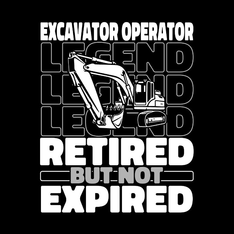 Retired excavator driver