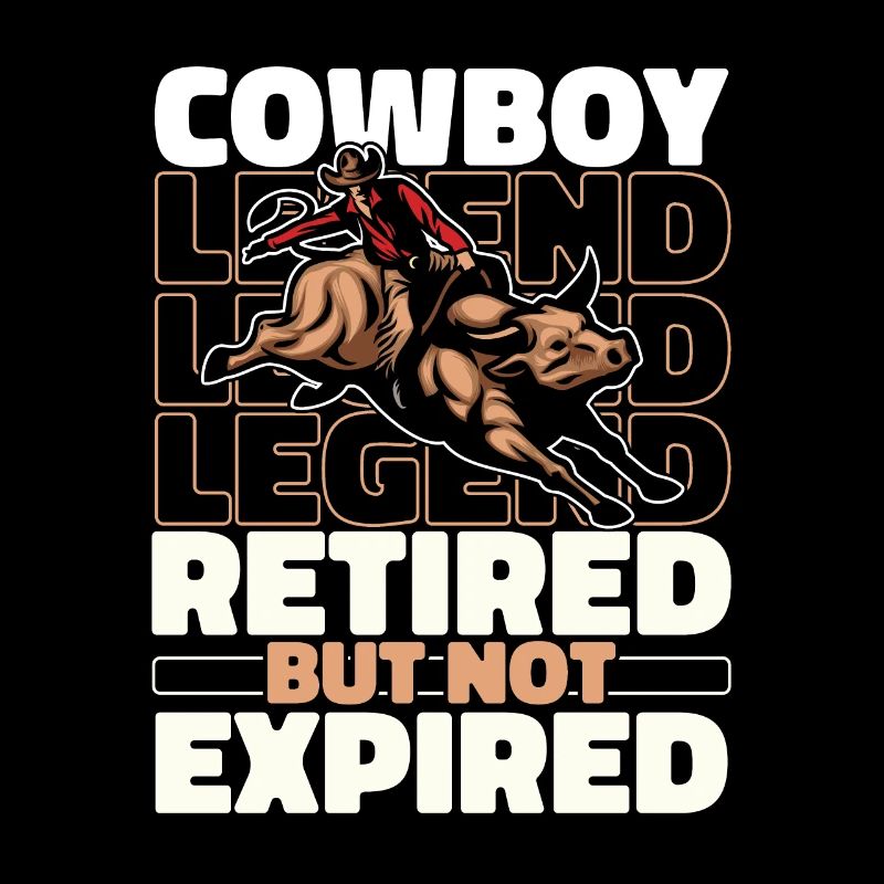 Rodeo Cowboy à la retraite