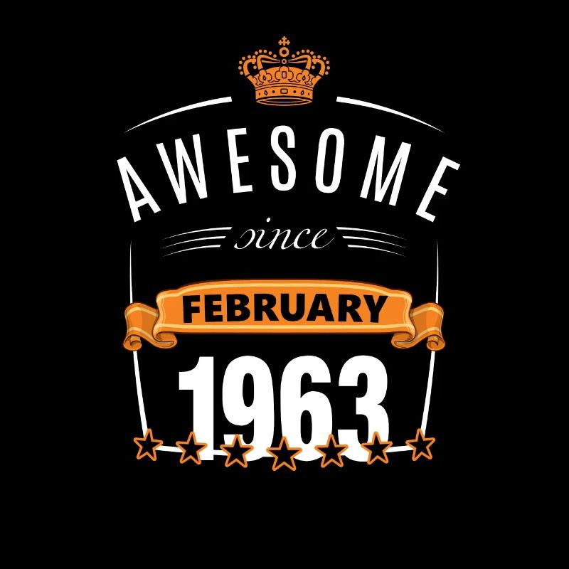 Februar 1963 geboren