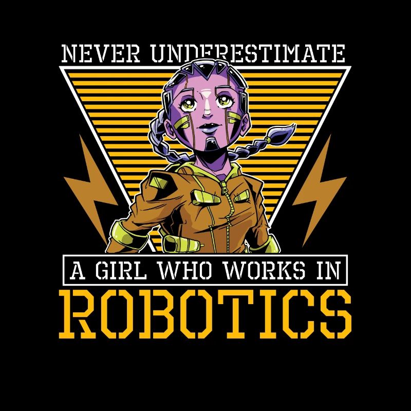 Robotics Never Underestimate A Girl Loves Computer