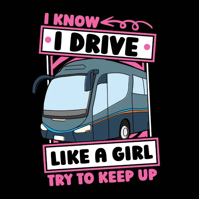 Chauffeur de bus filles