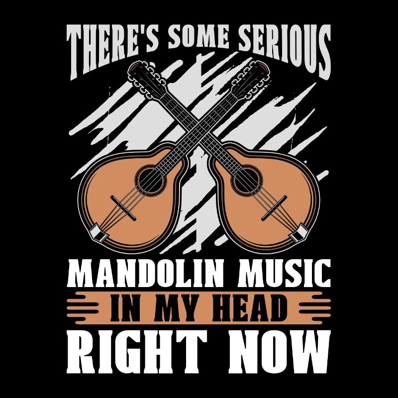 Mandoline Il y a de la musique bluegrass sérieuse