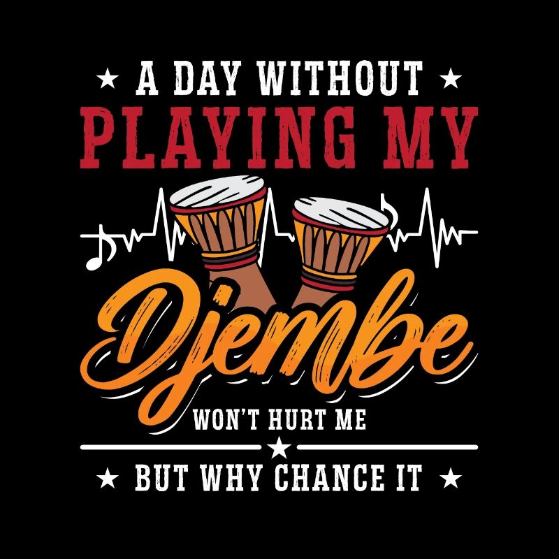 Djembe A Day Without Playing Percussion Instrument