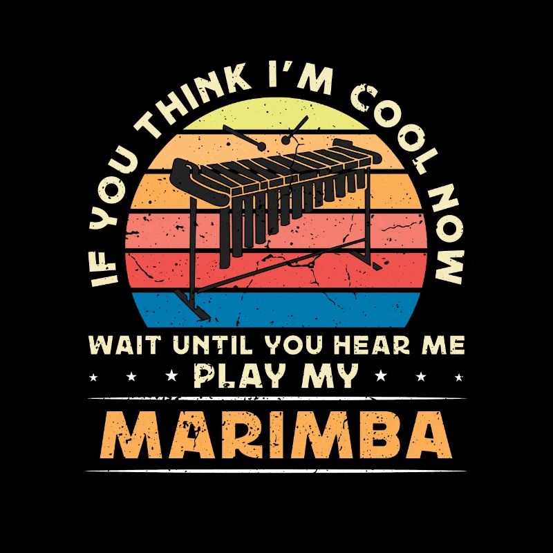 Marimba Si tu penses que je suis cool Rétro Music Lover
