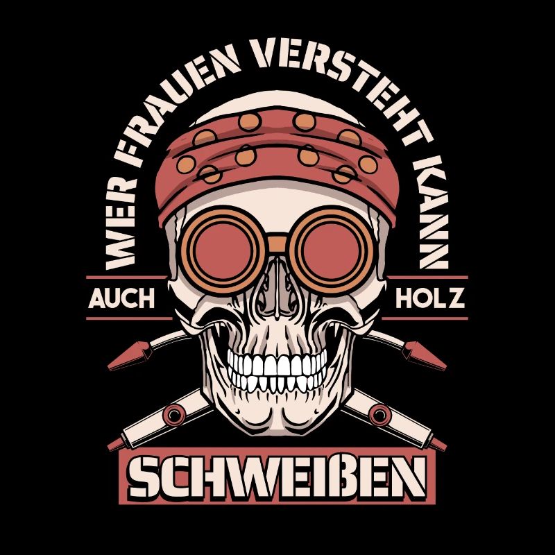 Schweißer Schlosser Schädel Schweier