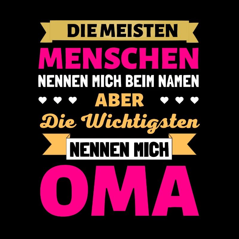 Oma Geschenk zum Geburtstag - Omi ist die beste