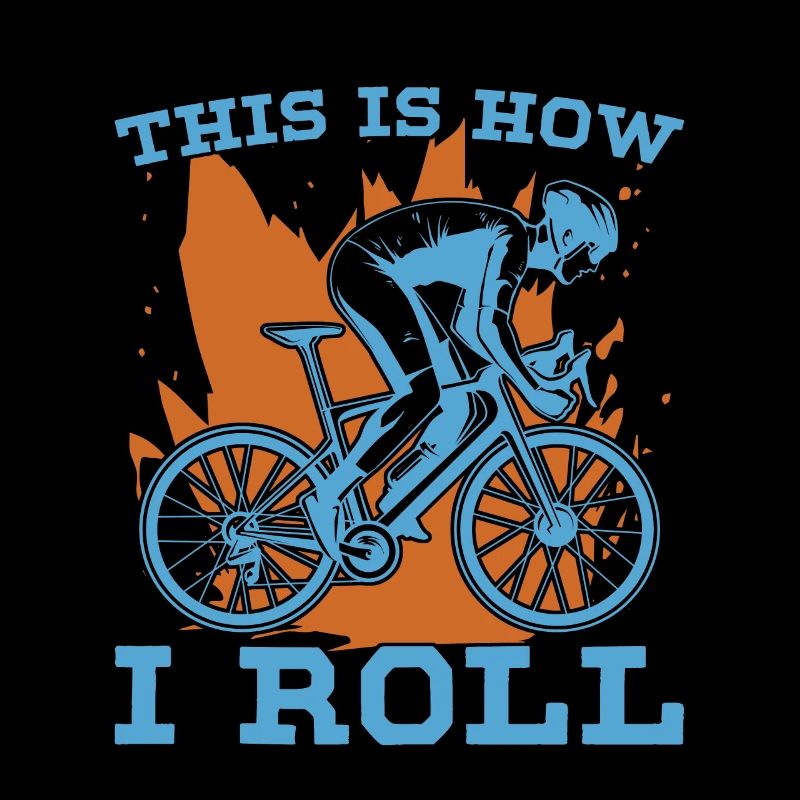 Vélo C’est comme ça que je roule Vélo de montagne Cycliste