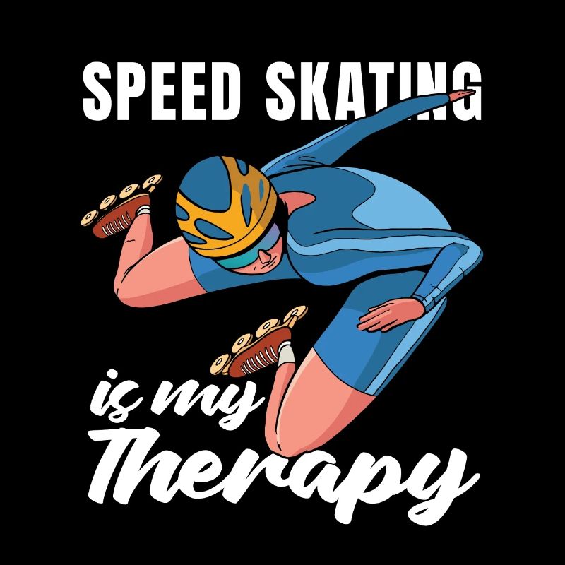 Speed Skating Is My Therapy Short Track Ice Skates