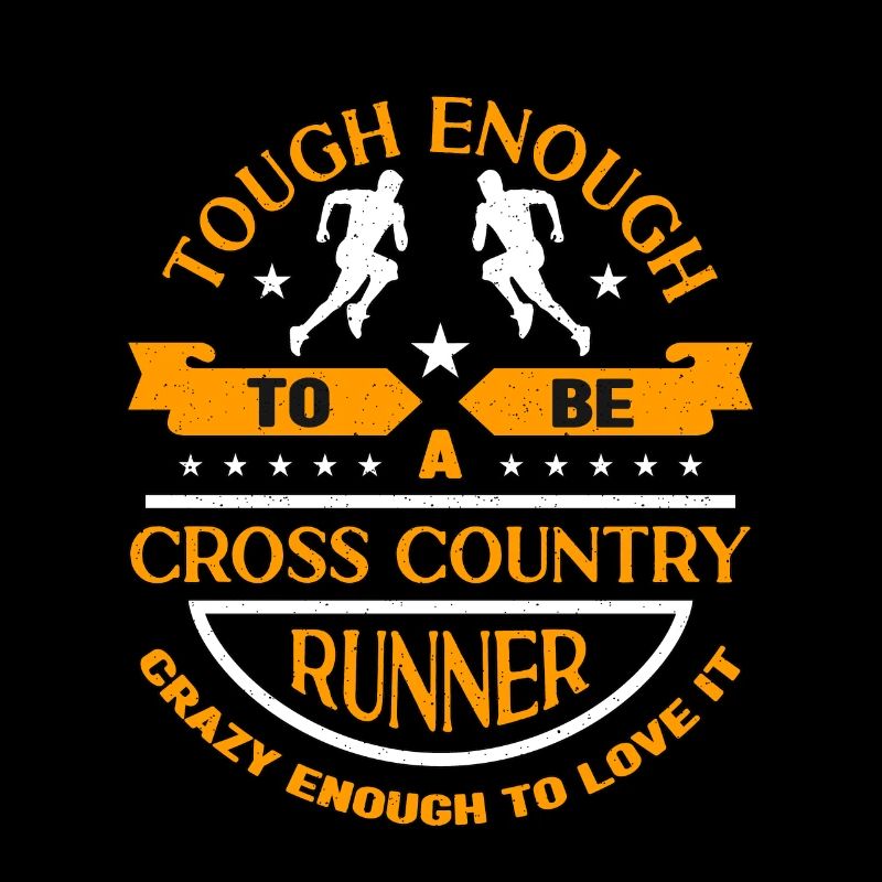 La course de cross-country est assez difficile pour être athlétique