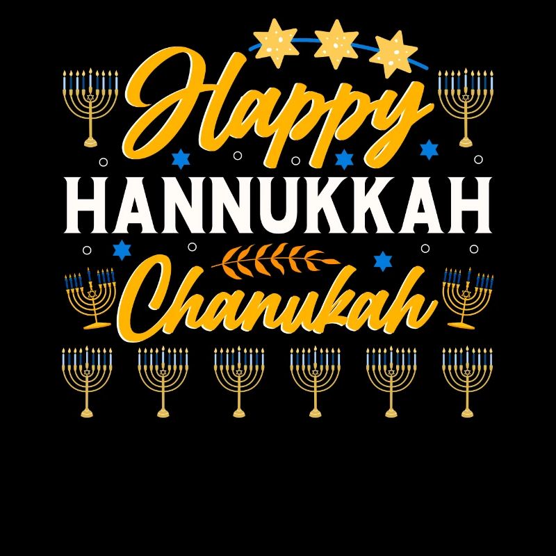 Hanoukka Hanoukka Dreidel Latkes Hanoukka