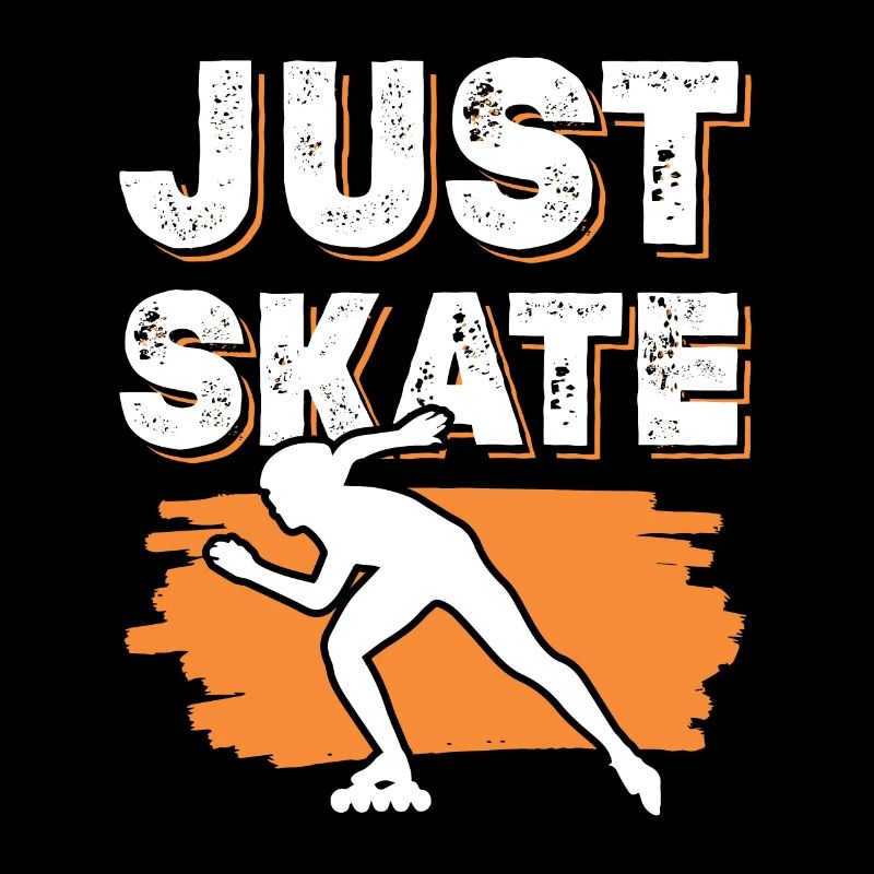 Seul slogan de patinage