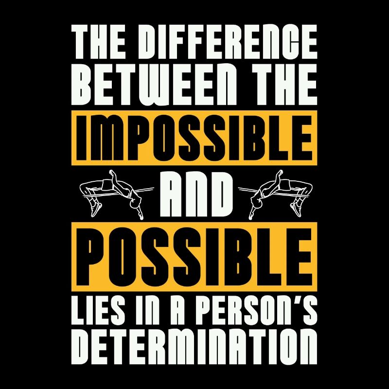 Saut en hauteur La différence entre le saut à la perche