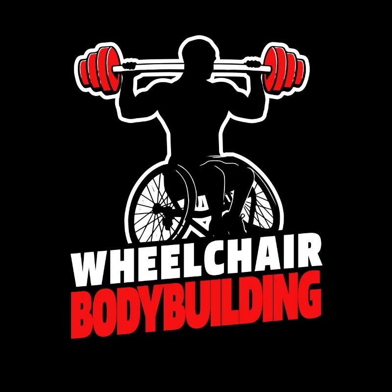 Bodybuilder Bodybuilding Rollstuhl