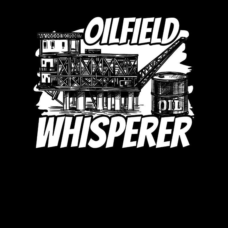 Ölfeld Bohrinsel Flüsterer