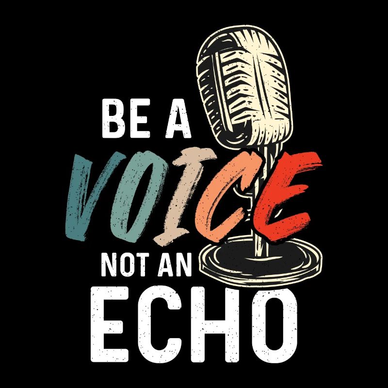 Acteur de doublage Soyez une voix pas un écho aime la voix off