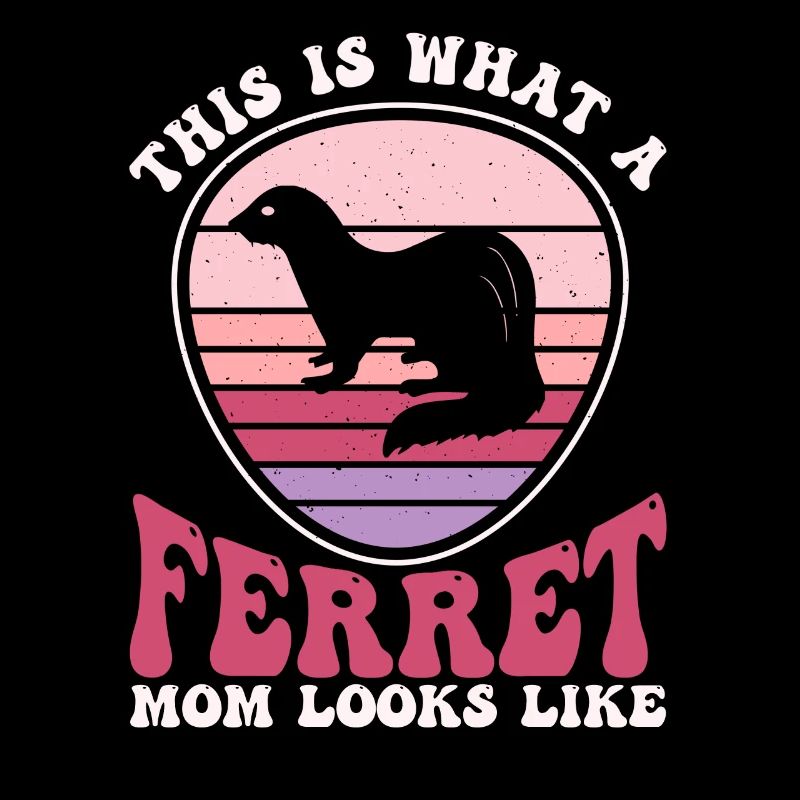 Frettchen Iltis Mutter