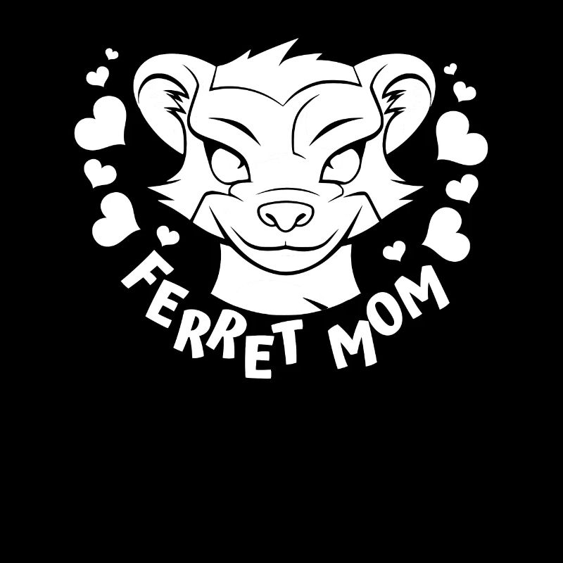 Frettchen Iltis Mutter