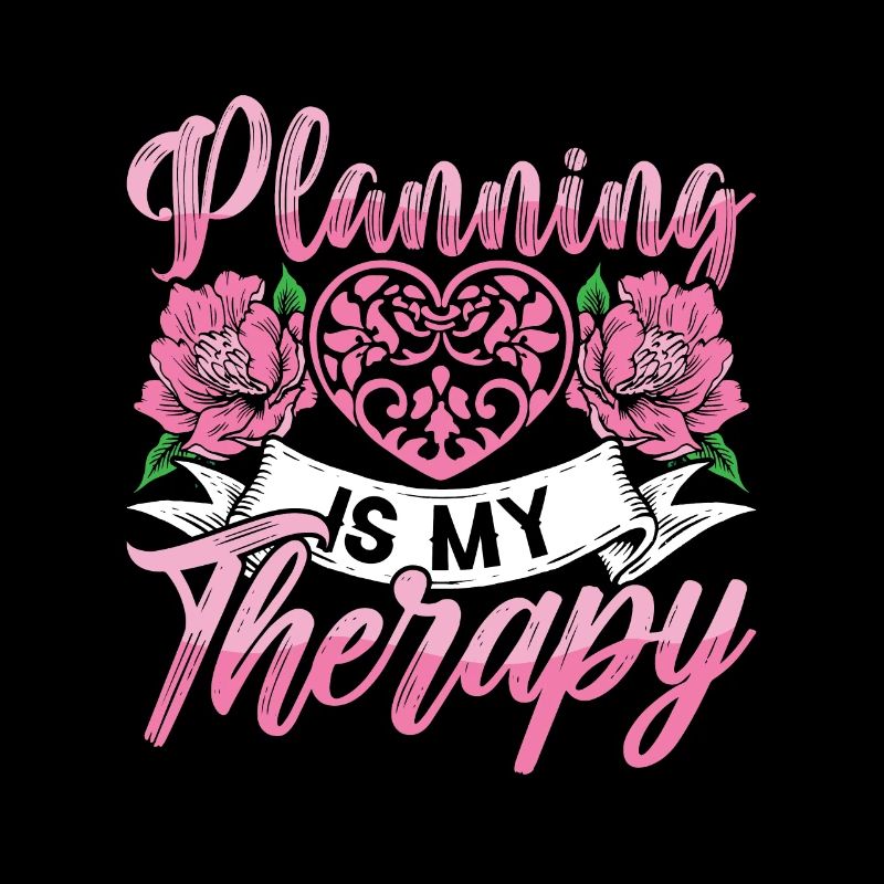 Wedding Planner Planning Is My Therapy Planner