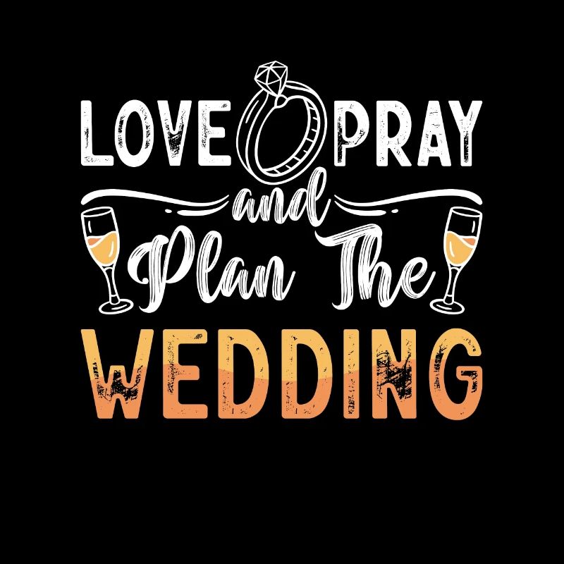 Wedding Planner Love Pray & Plan Wedding Organizer