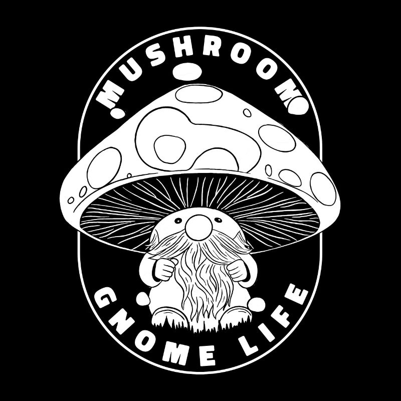 Champignons cueilleurs de champignons Drôle de nain de champignons