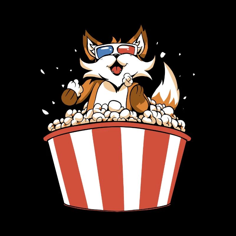 Popcorn Fox