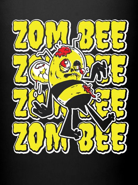 Abeille zombie d’Halloween