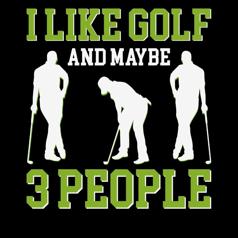 Golf Golfen Golfspieler Golfspieler Golfschläger