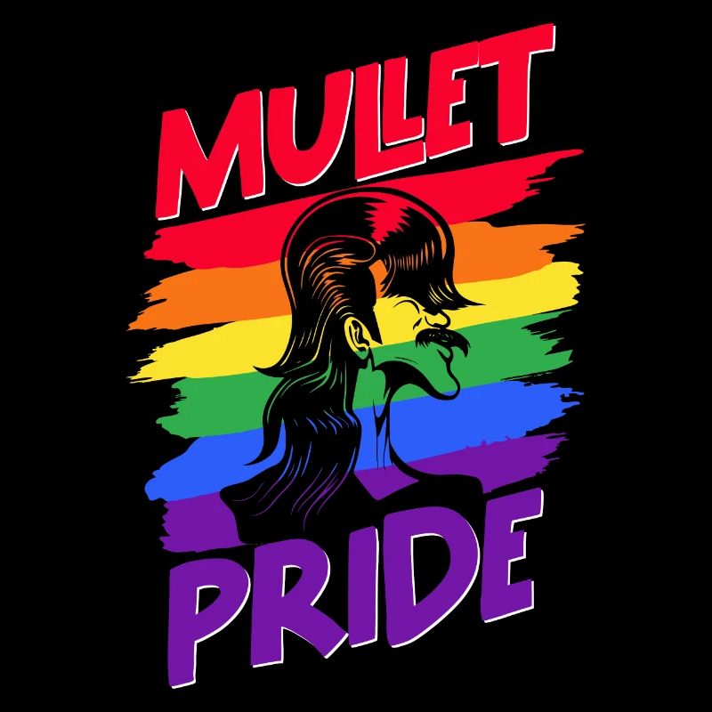 Mullet Coiffure Vokuhila Coiffure